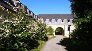 Ausschnitt aus dem Campus der Universität Hohenheim (Bild: Stephan Klage)