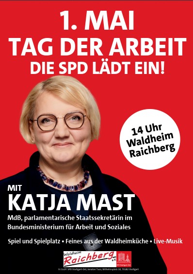 1.Mai mit Katja Mast